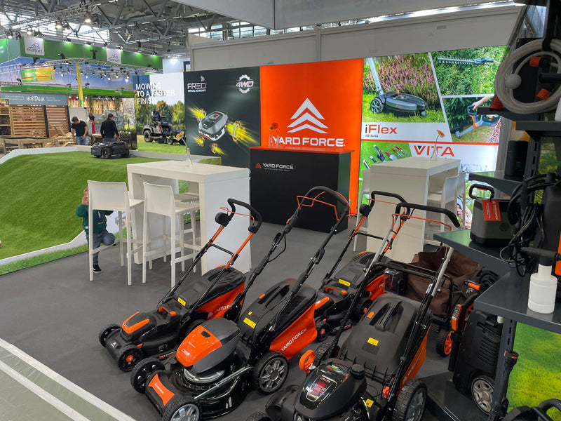Yard Force lawn mowers and equipment at spoga+gafa 2024