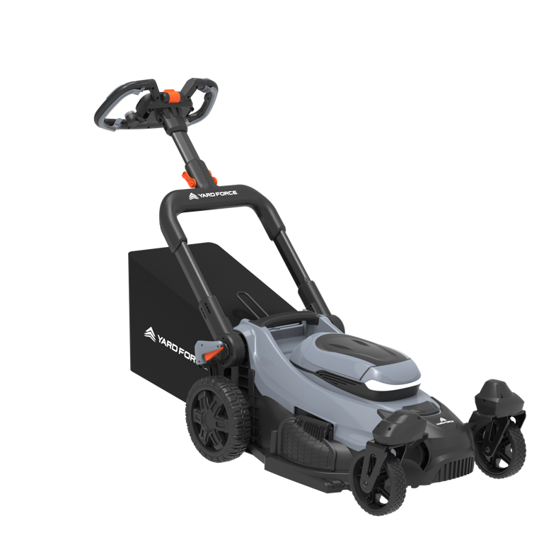 Yard Force 58V REVO cordless mower — complete product illustration