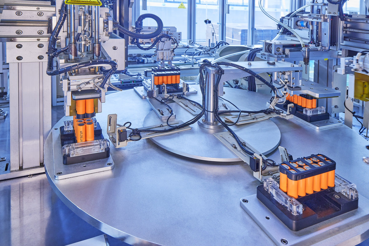 Automated equipment for lithium-ion battery pack assembly