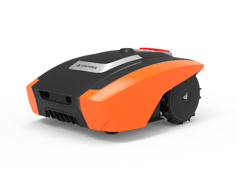 Yard Force robotic mower — product illustration from the 2025 Japan exhibition product list