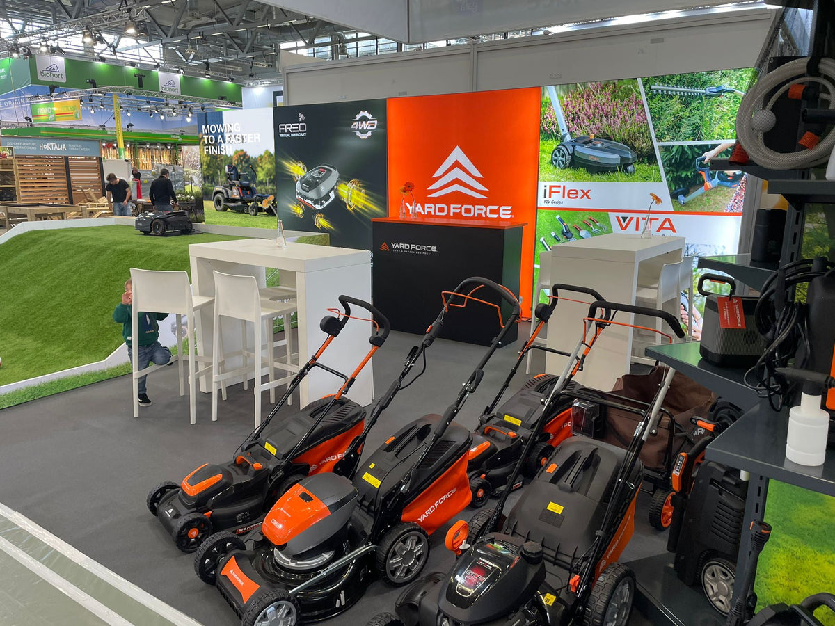 Yard Force lawn mowers and equipment at spoga+gafa 2024